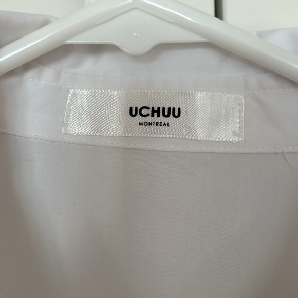 Uchuu white collared blouse size 1 (small) - Picture 2 of 9